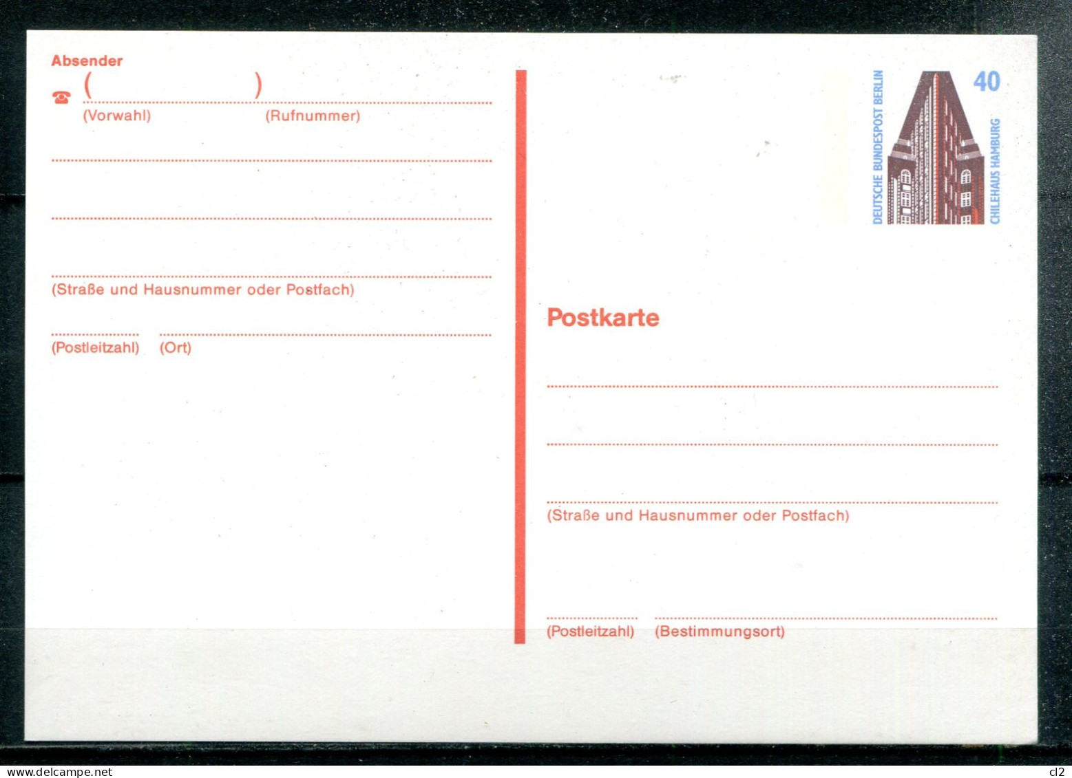 BERLIN - Ganzsache(Entier Postal) - Mi P129 - Postcards - Mint