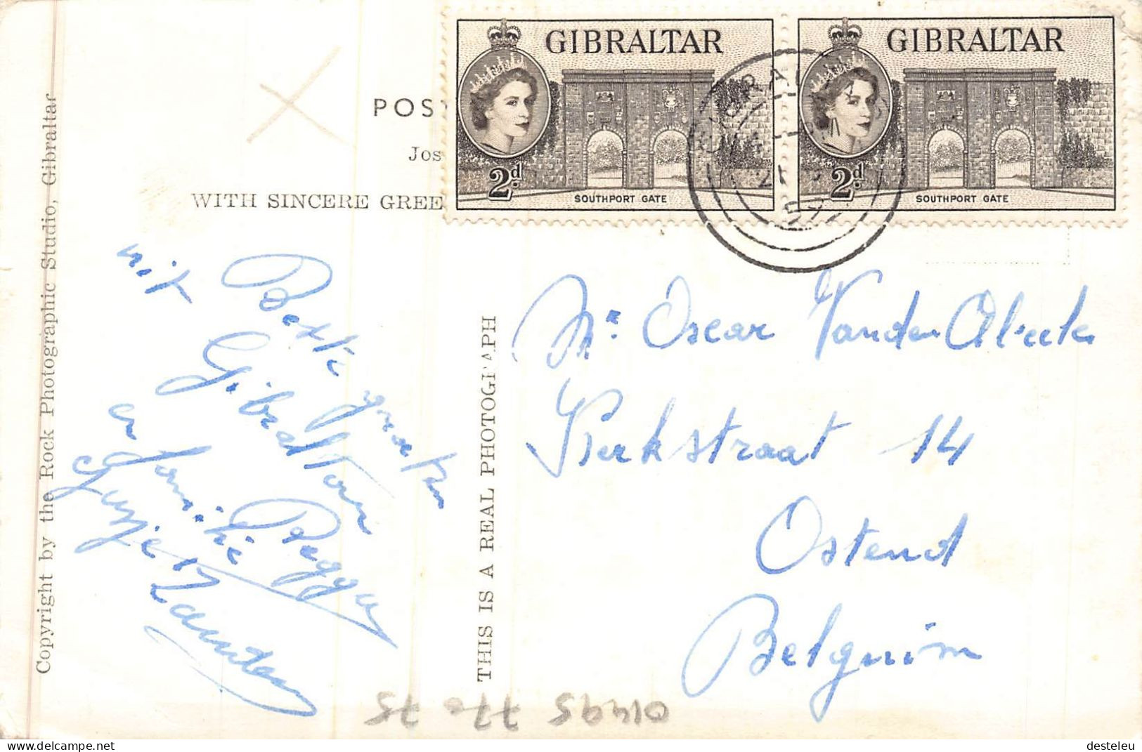 Souvenir De Gibraltar - Gibraltar