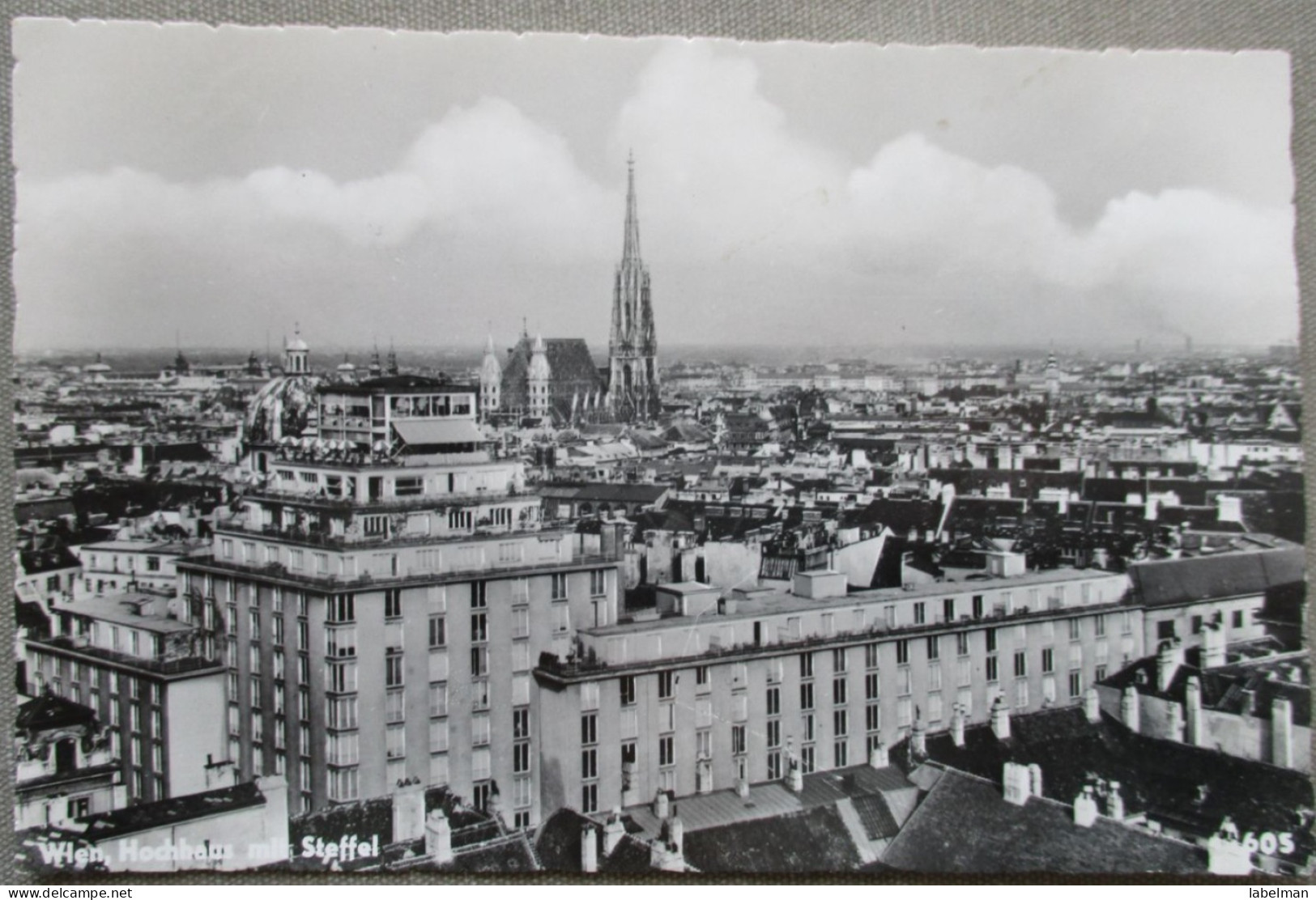 AUSTRIA WIEN VIENNA VIENNE STEFFEL HOUSE BUILDING CARTE POSTALE PHOTO POSTCARD ANSICHTSKARTE POSTKARTE CARTOLINA - Stephansplatz