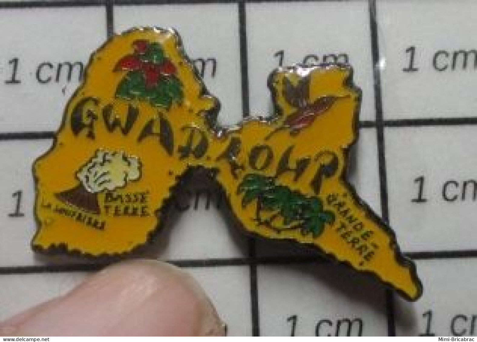 617 Pin's Pins / Rare Et De Belle Qualité !!! AUTRES / ANTILLES GWADLOUP GUADELOUPE - Basketball