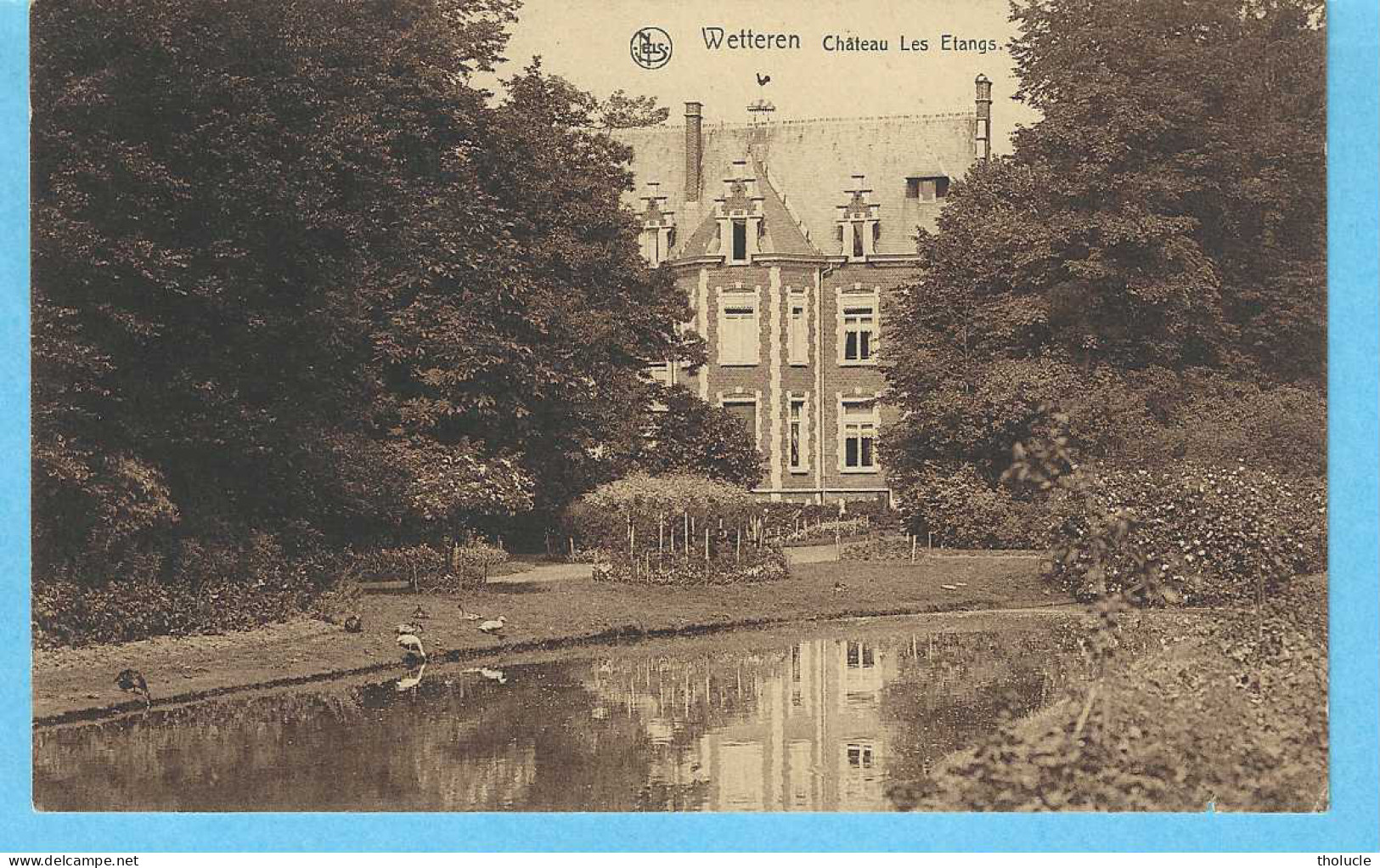 Wetteren-1923-Château  "Les Etangs"-Uitg.El. De Pauw, Wetteren - Wetteren