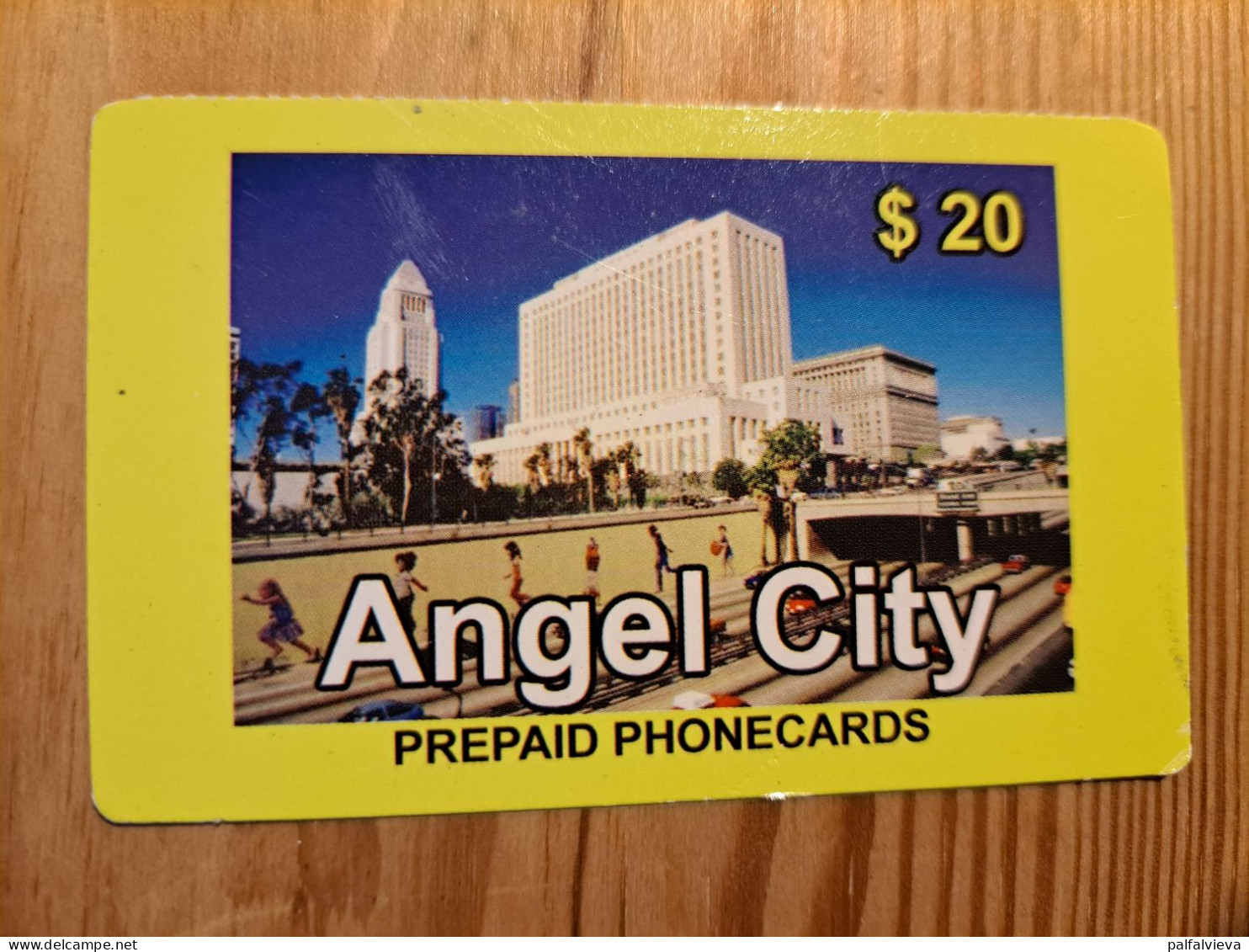 Prepaid Phonecard USA, Angel City - Los Angeles - Autres & Non Classés