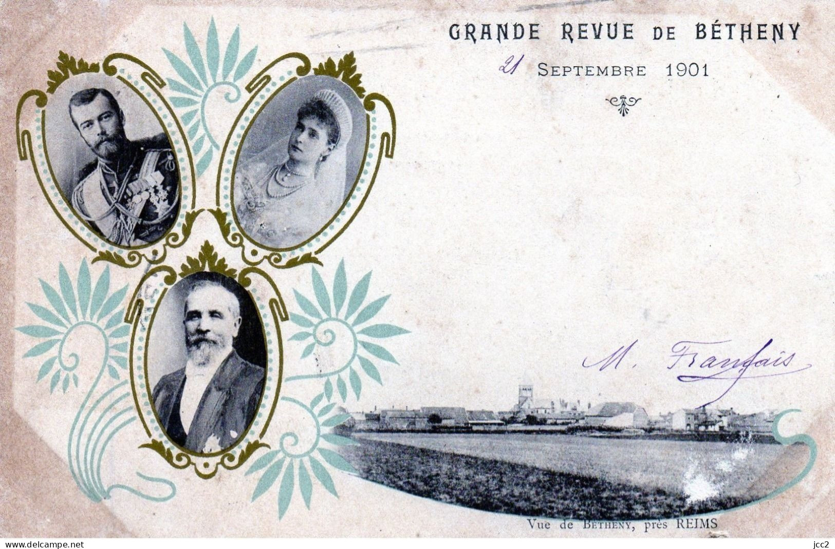51 - Bétheny - Grande Revue 21 Septembre 1901 - Bétheny