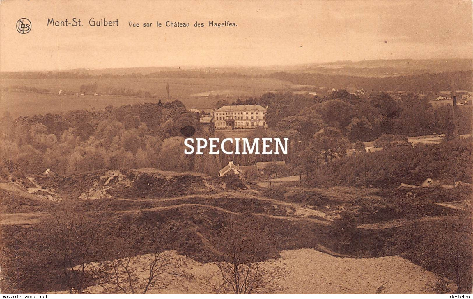 Vue Sur Le Château Des Hayeffes - Mont-Saint-Guibert - Mont-Saint-Guibert