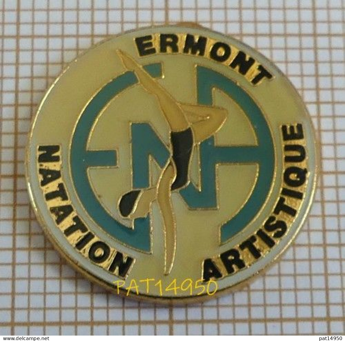 PAT14950 ENA ERMONT NATATION ARTISTIQUE Dpt 95 VAL D' OISE - Schwimmen