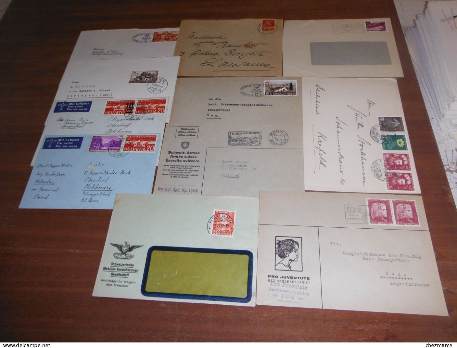 A Saisir Gros Lot De Lettres-fdc-entiers-cartes Maximum Epoques Differentes 27 Photos - Collections