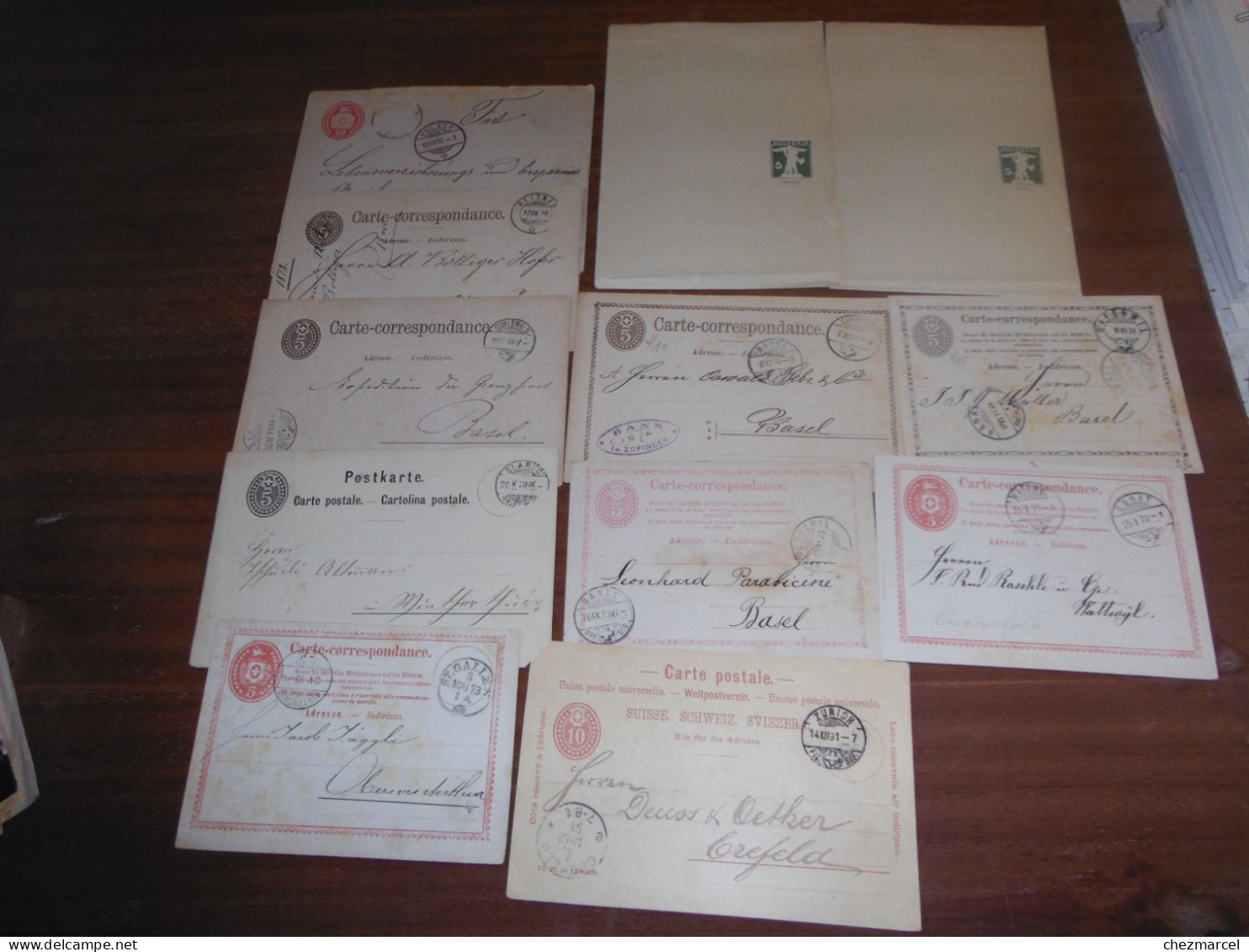 A Saisir Gros Lot De Lettres-fdc-entiers-cartes Maximum Epoques Differentes 27 Photos - Collections