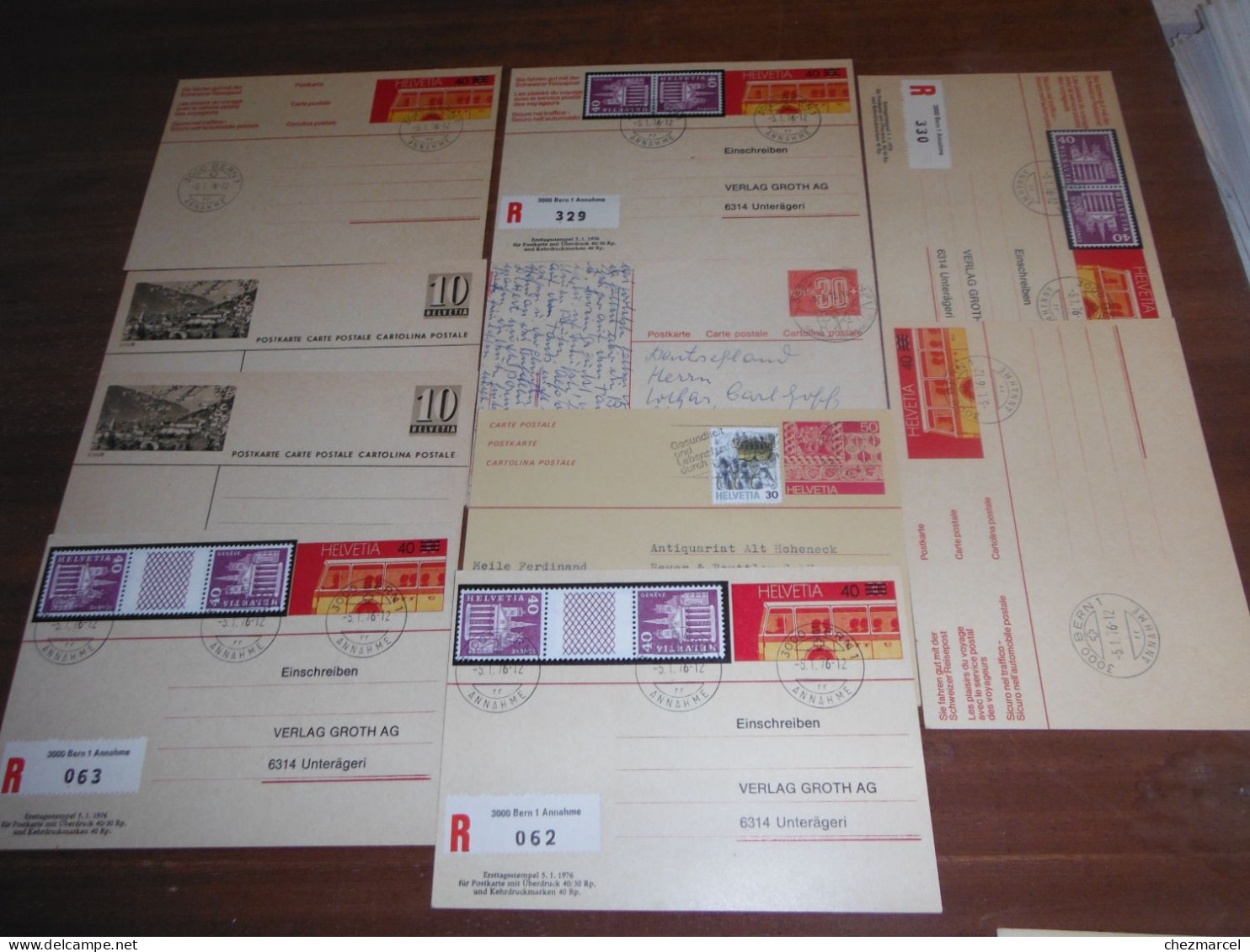 a saisir gros lot de lettres-fdc-entiers-cartes maximum epoques differentes 27 photos