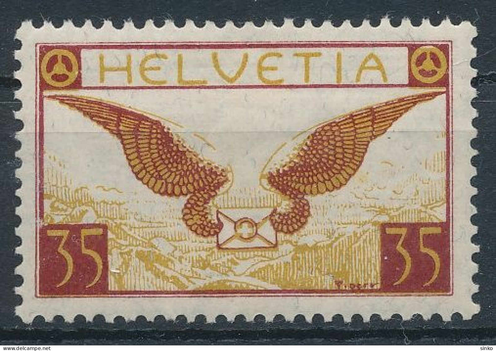 1929. Switzerland - Airmail - Sonstige (Luft)