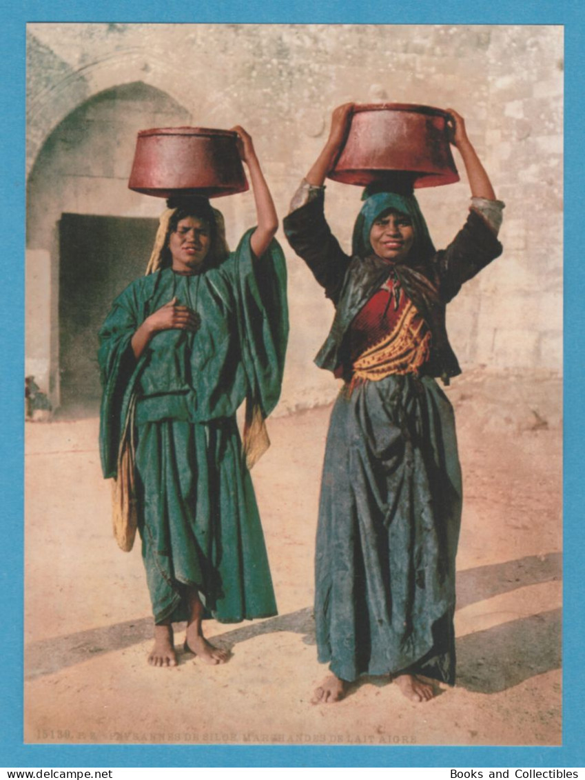 Photochrom 15x20 Cm * Milk Seller Of Siloam, Holy Land * Detroit Publishing Co. N° 15139 * Rif. FTG-AA10 - Ethniques, Cultures