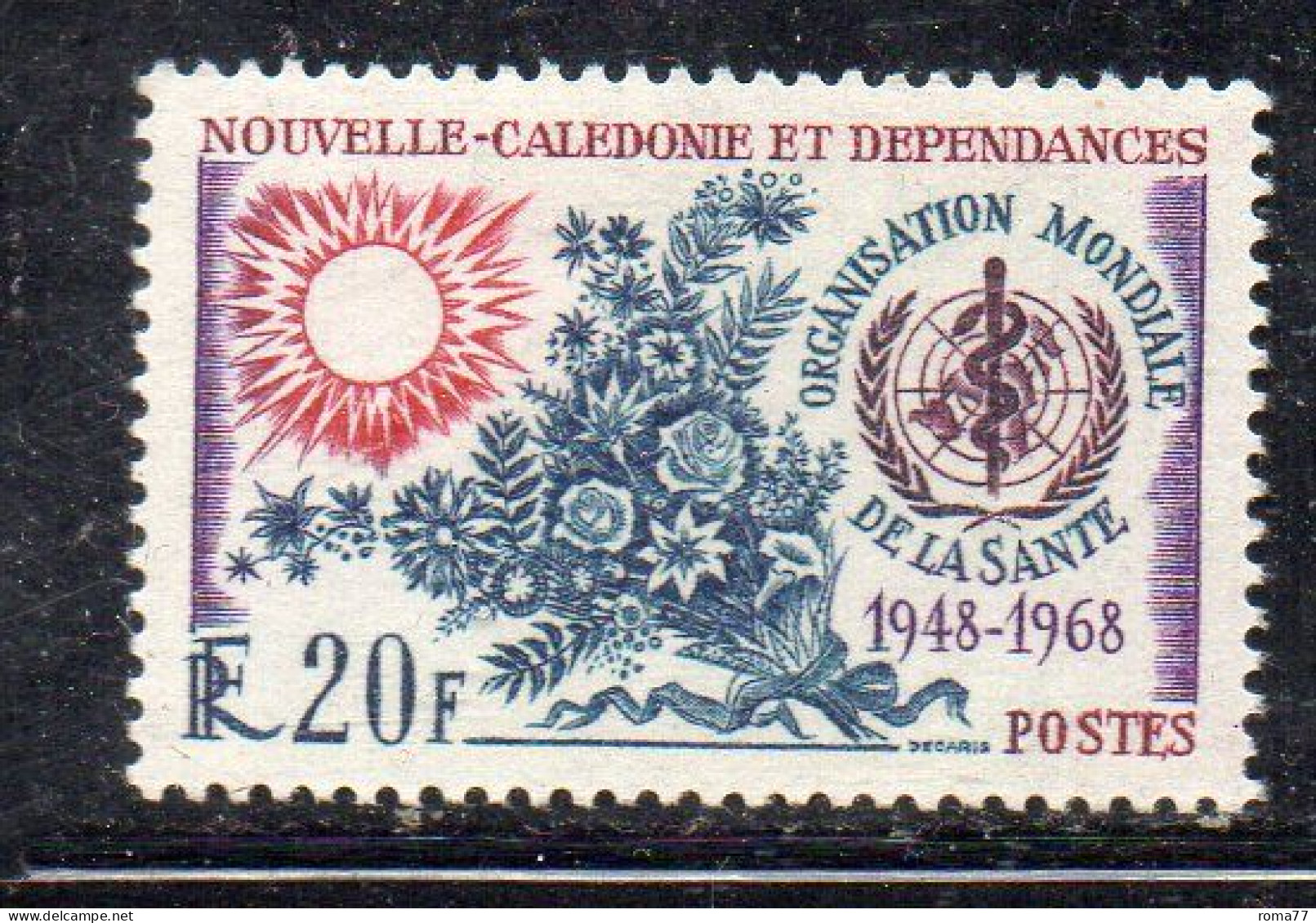 MONK756 - NUOVA CALEDONIA ,  Yvert N. 351 MNH  *** - Nuevos