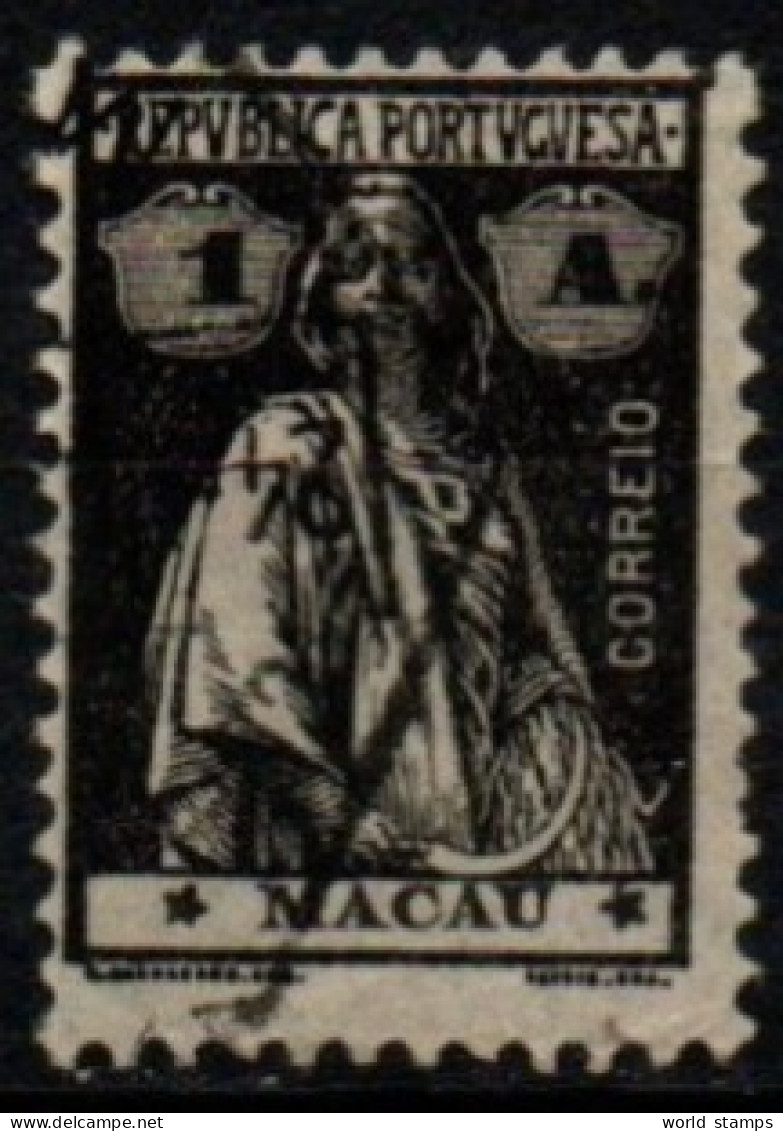 MACAO 1914-21 O - Oblitérés