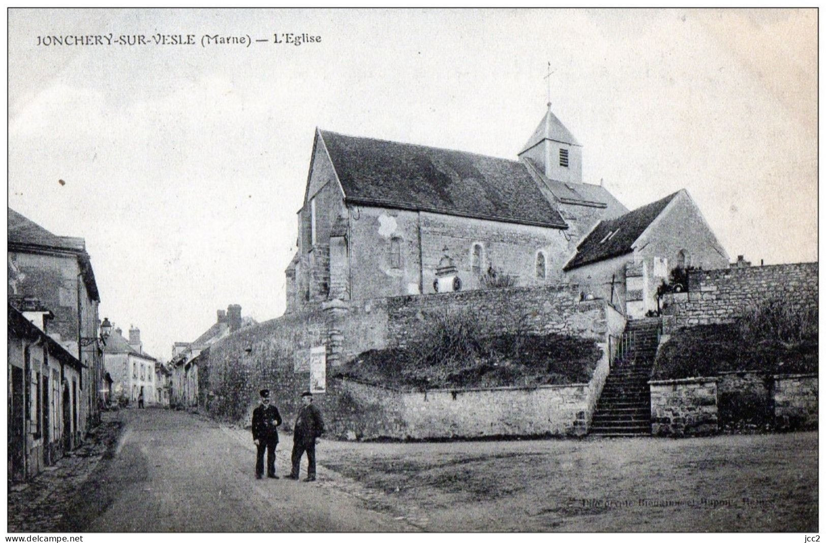 51 - JONCHERY-SUR-VESLE - L'église - Jonchery-sur-Vesle