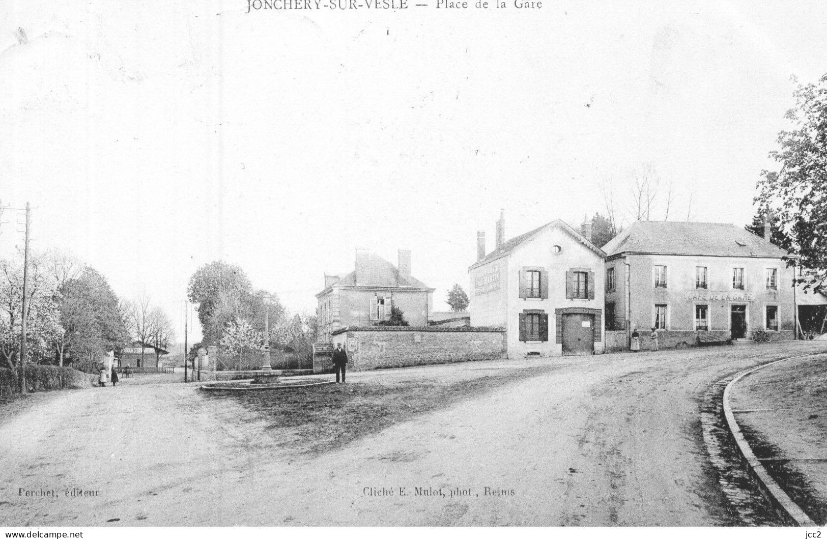 51 - Joncherie-sur-Vesle - Place De La Gare - Jonchery-sur-Vesle