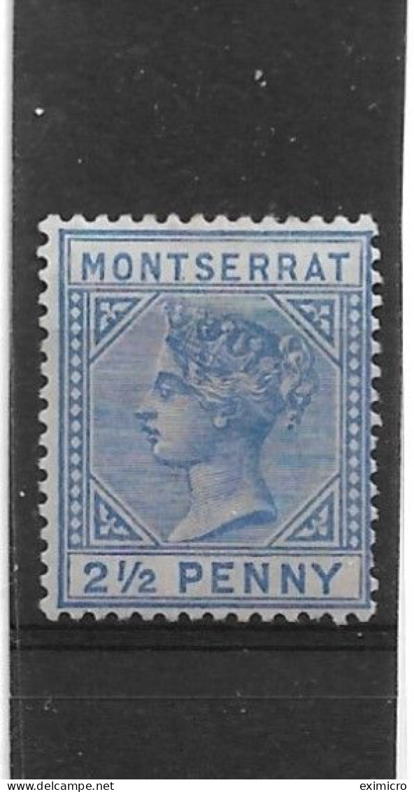 MONTSERRAT 1885 2½d SG 10 MOUNTED MINT Cat £35 - Montserrat