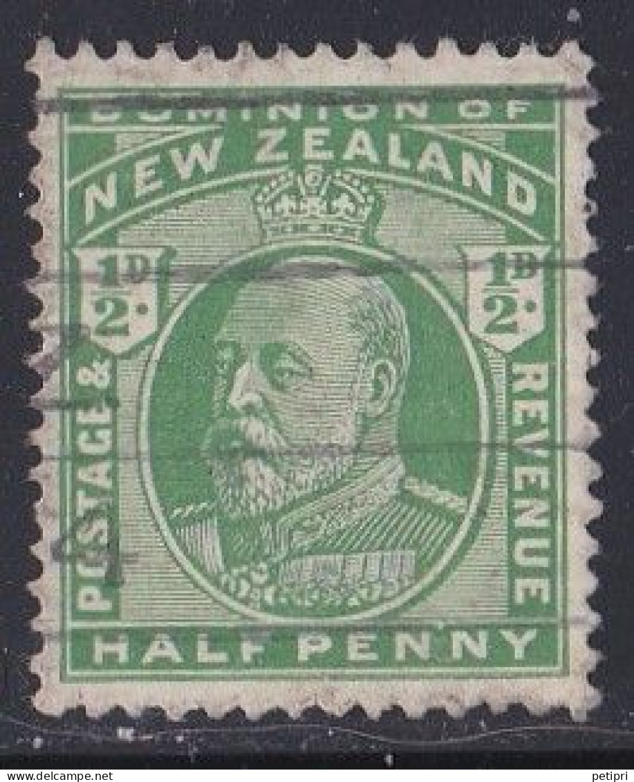 Nouvelle Zélande  1855-1907 Colonie Britannique   Y&T  N ° 135  Oblitéré - Usados