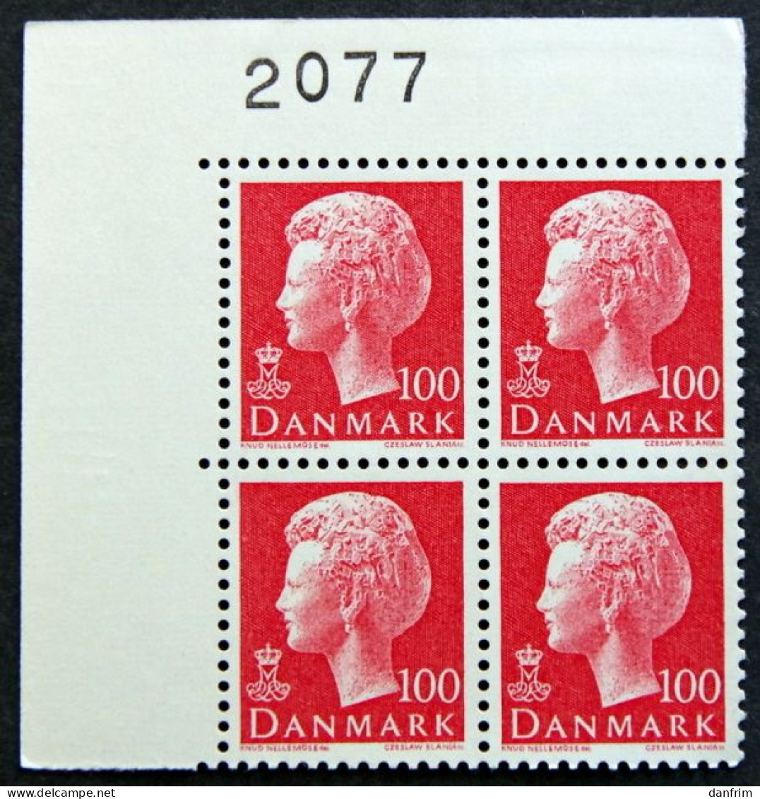 Denmark 1976     Queen Margrethe II   MiNr.624X  MNH (**) ( Lot KS 1478 ) - Neufs