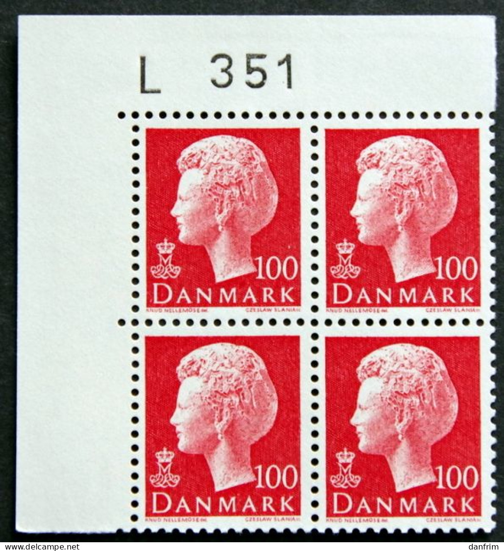 Denmark 1976     Queen Margrethe II   MiNr.624Y  MNH (**) ( Lot KS 1481 ) - Unused Stamps