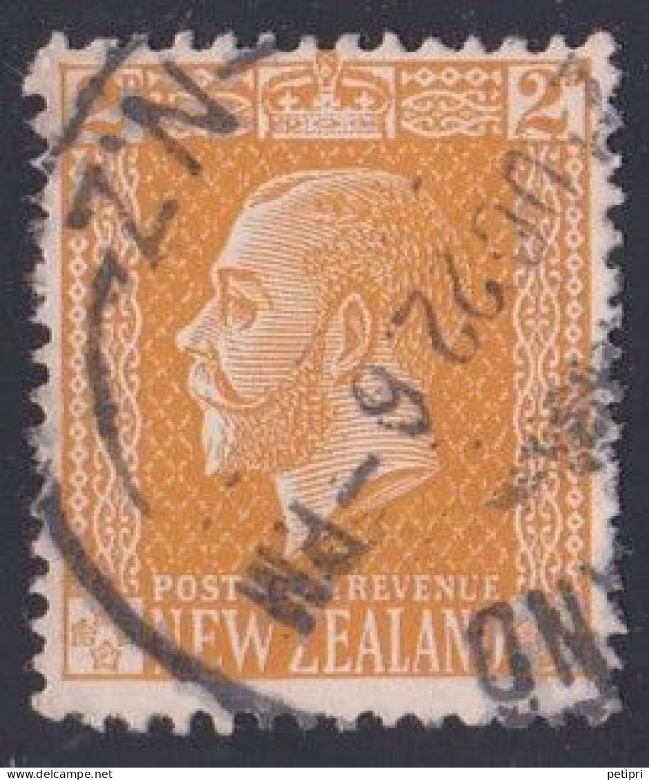 Nouvelle Zélande  1907-1919  Dominion   Y&T  N ° 166  Oblitéré - Usati