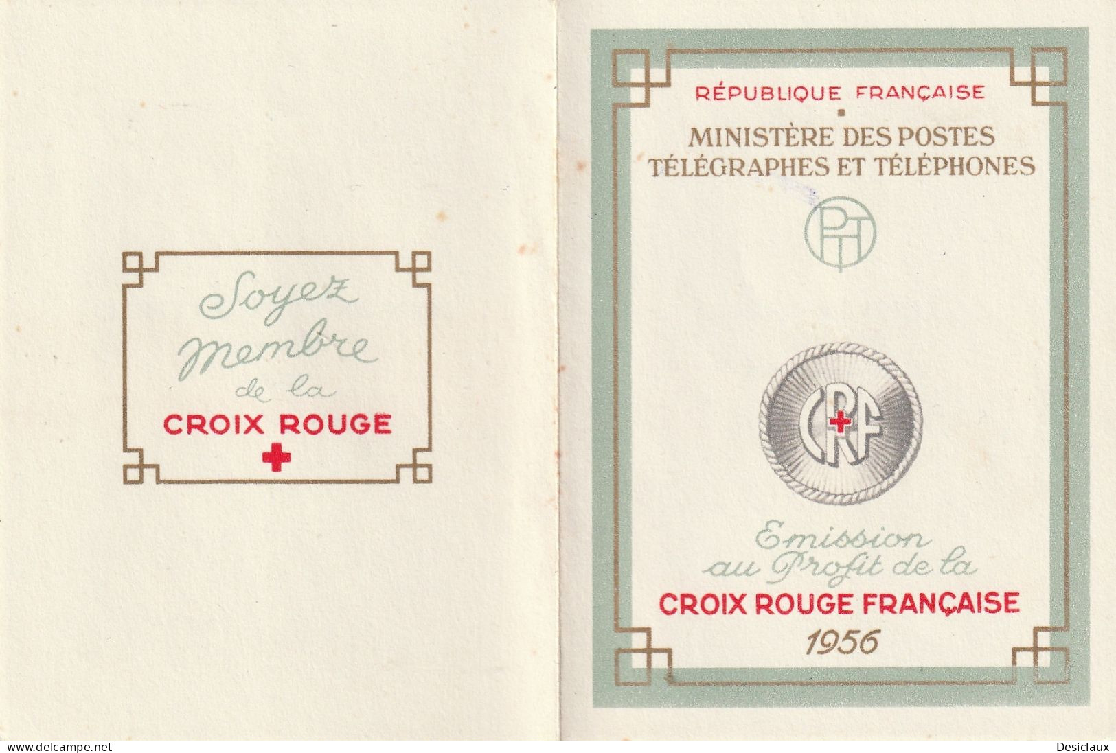 FRANCE. Carnet Croix-Rouge 2005 De 1956 Neuf XX (MNH). Cote 90€. Petit Prix. - Collections (sans Albums)