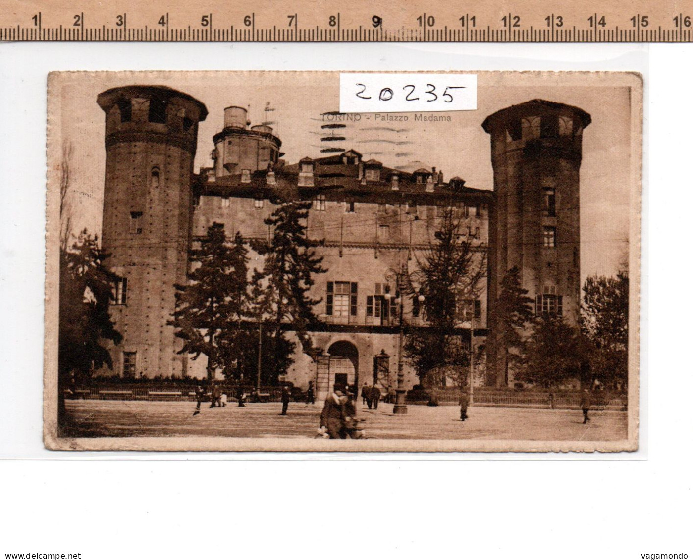 20235 TORINO PALAZZO MADAMA 1921 - Palazzo Madama