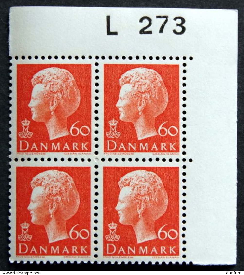 Denmark 1974    Queen Margrethe II   Cz.Slania  MiNr569y   MNH (** )    (lot KS 1483) - Unused Stamps