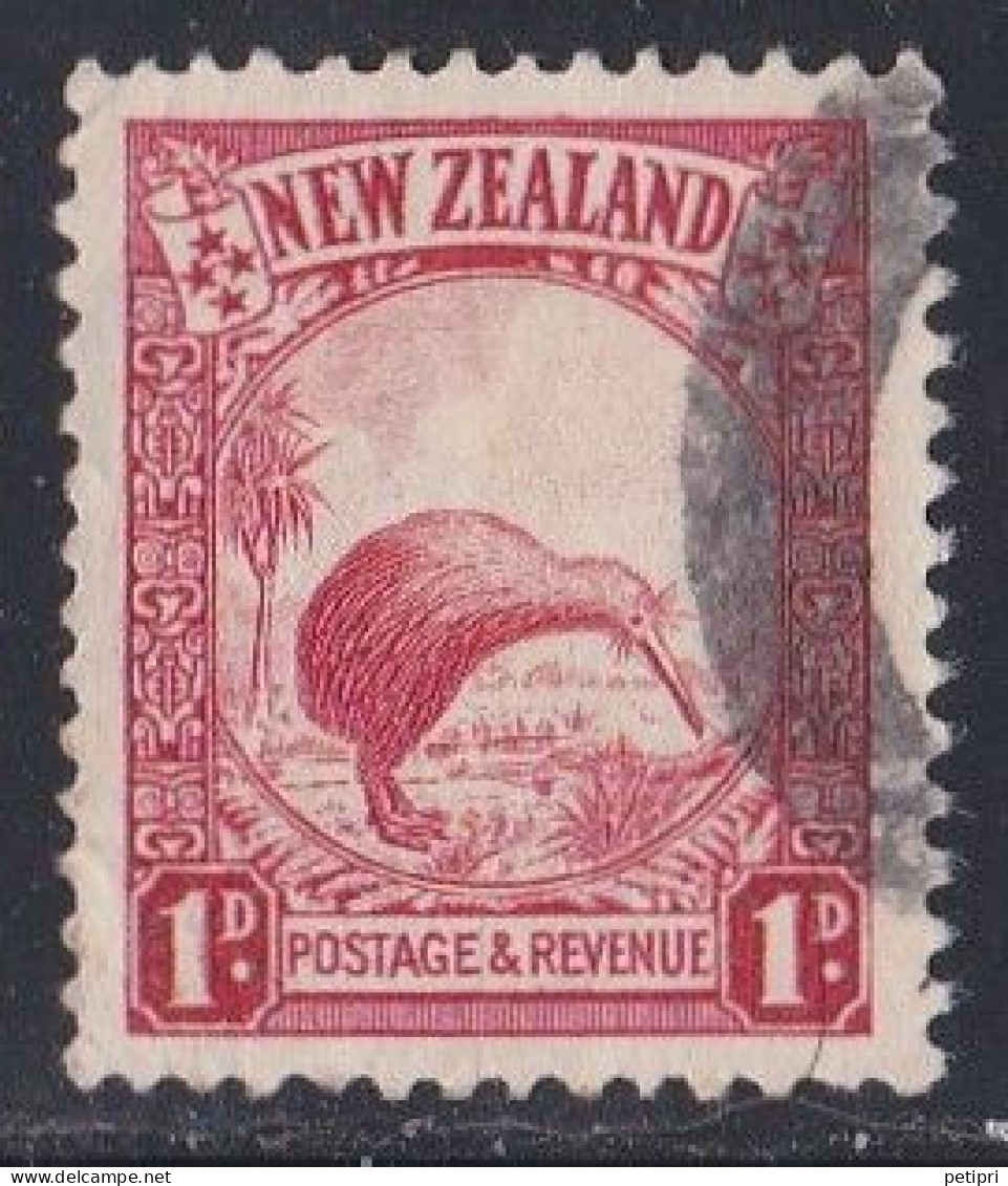 Nouvelle Zélande  1930 -1939  Dominion   Y&T  N °  214  Oblitéré - Oblitérés