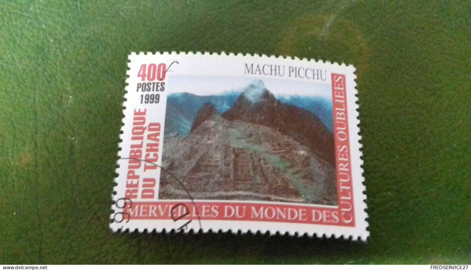 TIMBRE REPUBLIQUE DU TCHAD 1999 MACHU PICCHU - Tchad