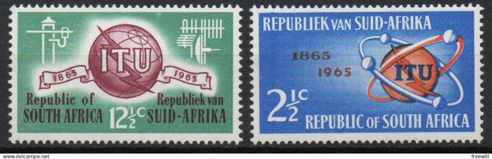 South Africa International TelecommunicationS Union - Unused Stamps