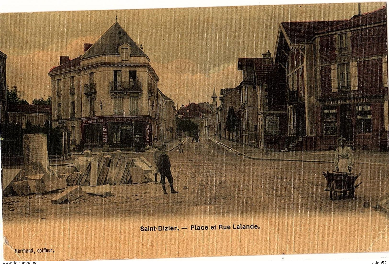 +++saint Dizier+++               Place Et Rue Lalande - Saint Dizier