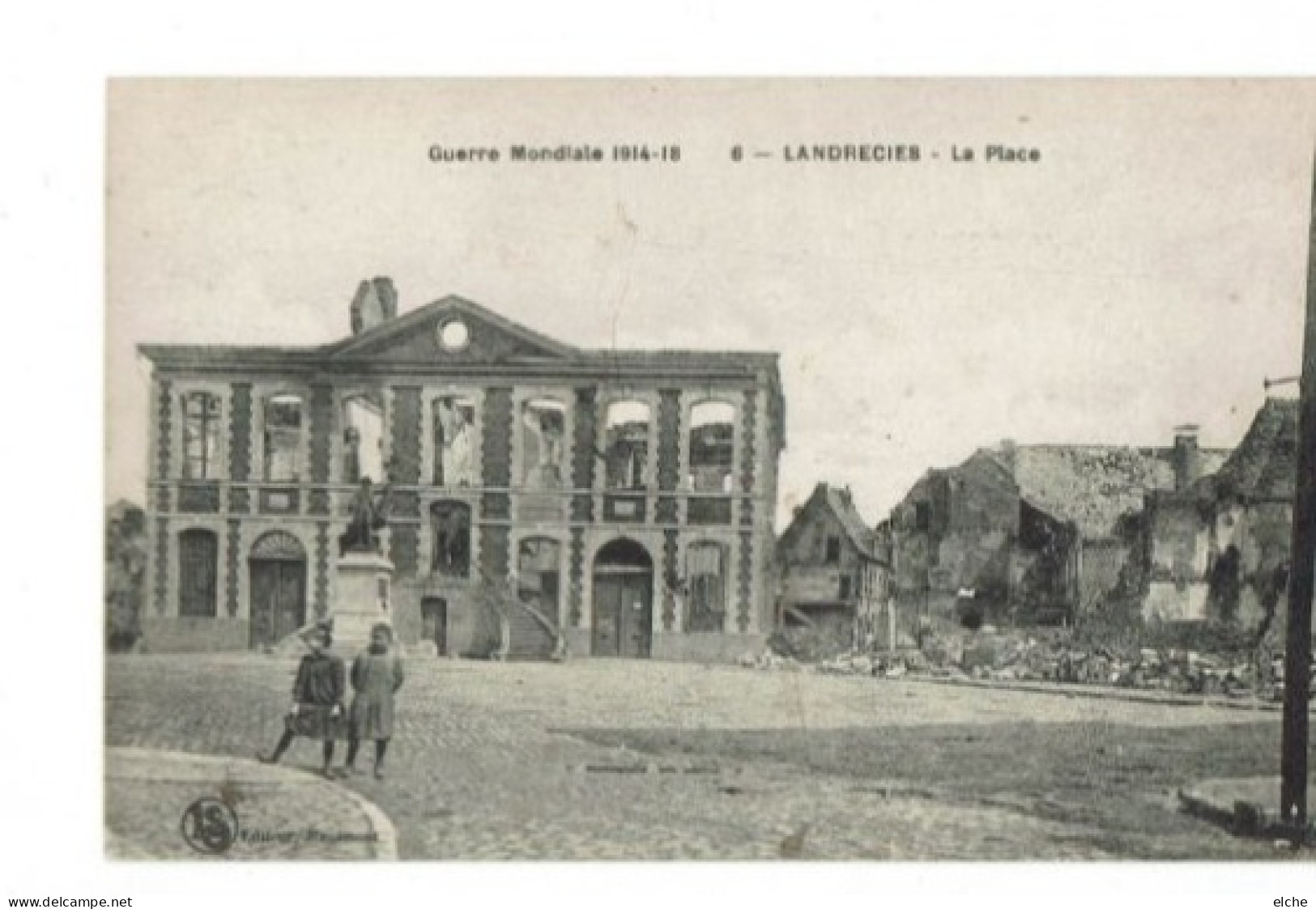Landrecies. La Place. Guerre Mondiale 1914-18 - Landrecies