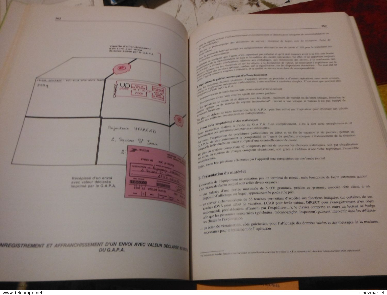 Manuel D Enseignement Professionnel 1982-le Service Postal 300pages Et Illustre... - Amministrazioni Postali