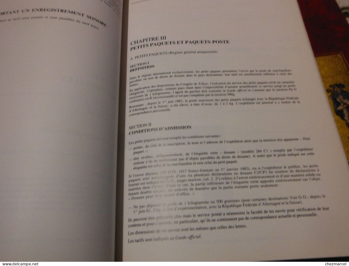 manuel d enseignement professionnel 1982-le service postal 300pages et illustre...