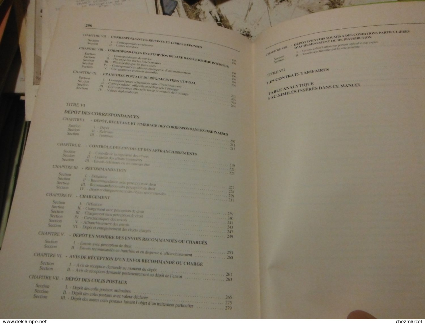 manuel d enseignement professionnel 1982-le service postal 300pages et illustre...