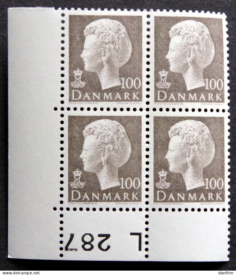 Denmark 1975   Queen Margrethe II MiNr584   MNH (** ) (lot KS 1497 ) - Unused Stamps