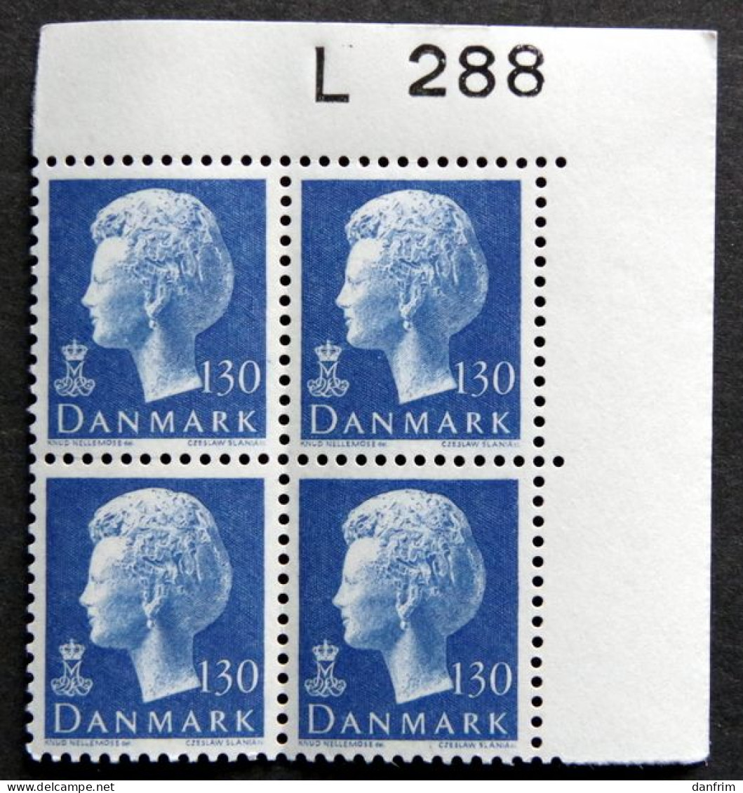 Denmark 1975   Queen Margrethe II MiNr585   MNH (** ) (lot KS 1498 ) - Neufs