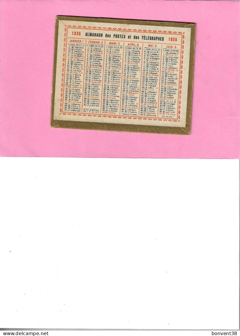 K1801 - Almanach Des POSTES Et Des TÉLÉGRAPHES 1935 - Formato Piccolo : 1921-40