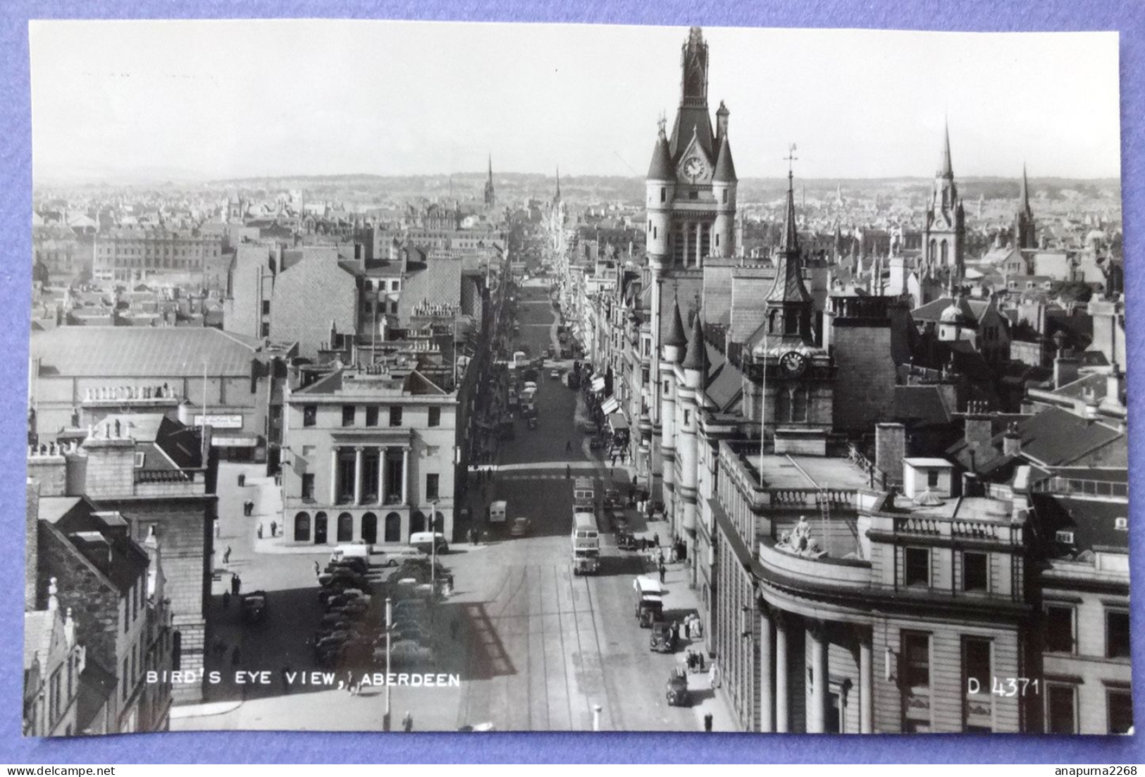 CP..VALENTINE'S....... ABERDEEN....BIRD' EYE VIEW.........NON CIRCULEE - Aberdeenshire