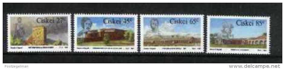 CISKEI, 1991, MNH Stamp(s), Frontier Forts, Nr(s).  207-210 - Ciskei