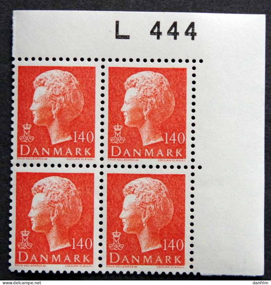 Denmark 1980    Queen Margrethe II   Cz.Slania   MiNr.702 MNH (**) ( Lot  KS 1504 ) - Unused Stamps