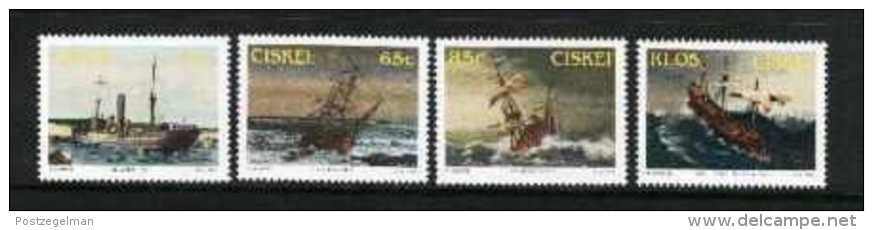 CISKEI, 1994, MNH Stamp(s), Shipwrecks,  Nr(s).  247-250 - Ciskei