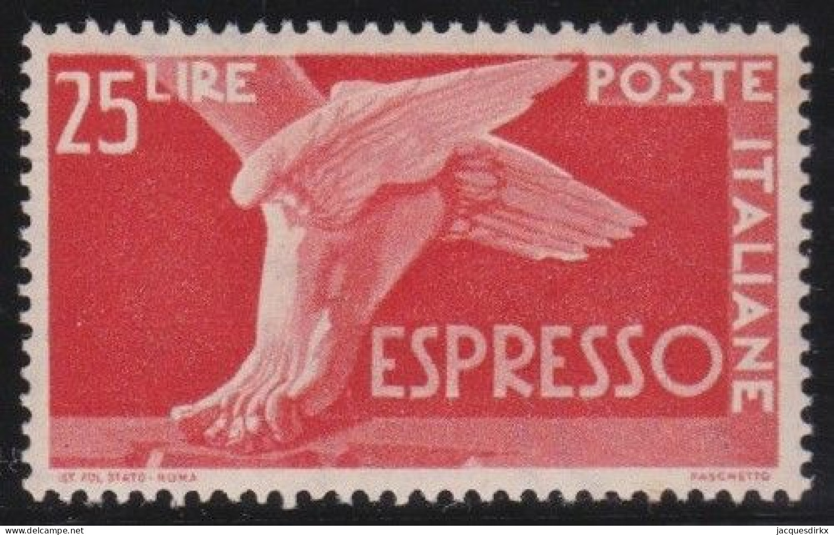 Italy   .  Y&T   .     Expres  30     .    *       .    Mint-hinged - Correo Urgente