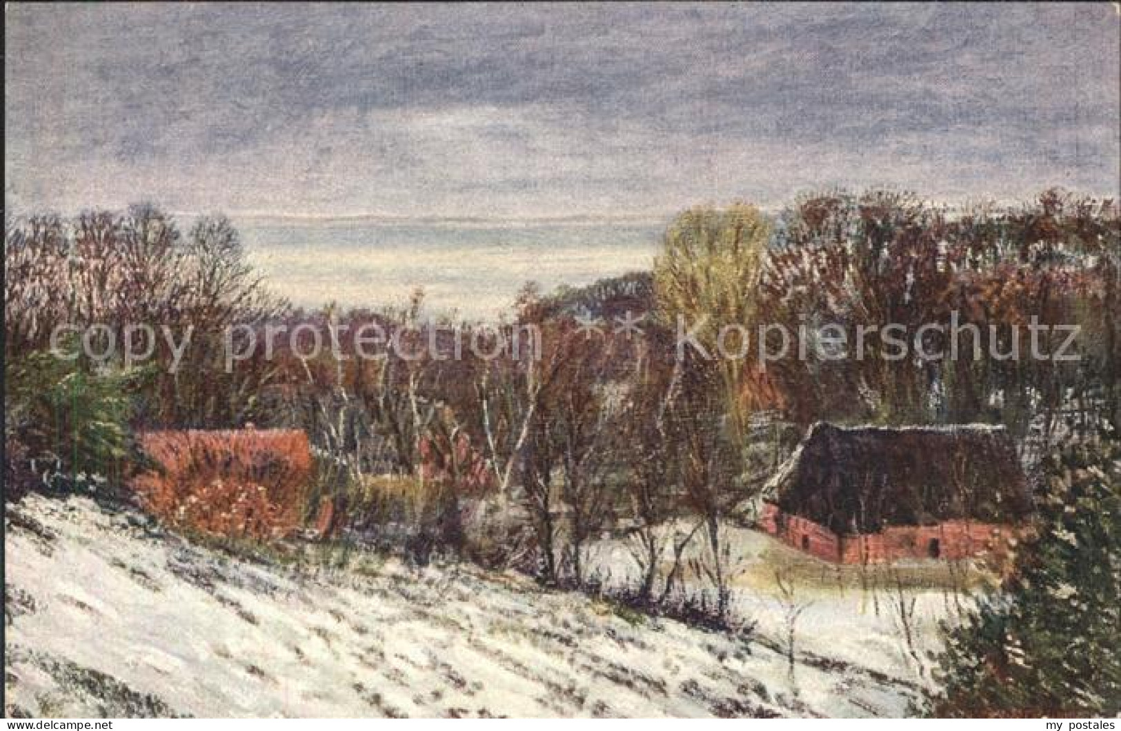 42169160 Worpswede Winterlandschaft Worpswede - Worpswede