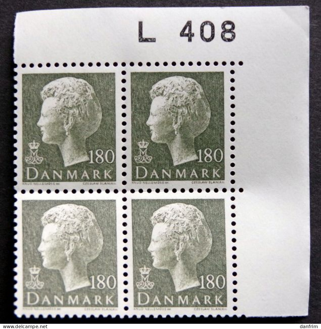 Denmark 1977    Queen Margrethe II  MiNr.651  MNH (**)  ( Lot KS 1507 ) - Neufs