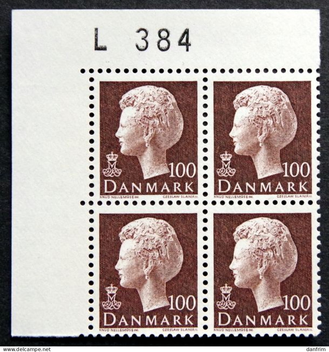 Denmark 1977   Queen Margrethe II  MiNr.649  MNH (**)  ( Lot KS 1509 ) - Neufs