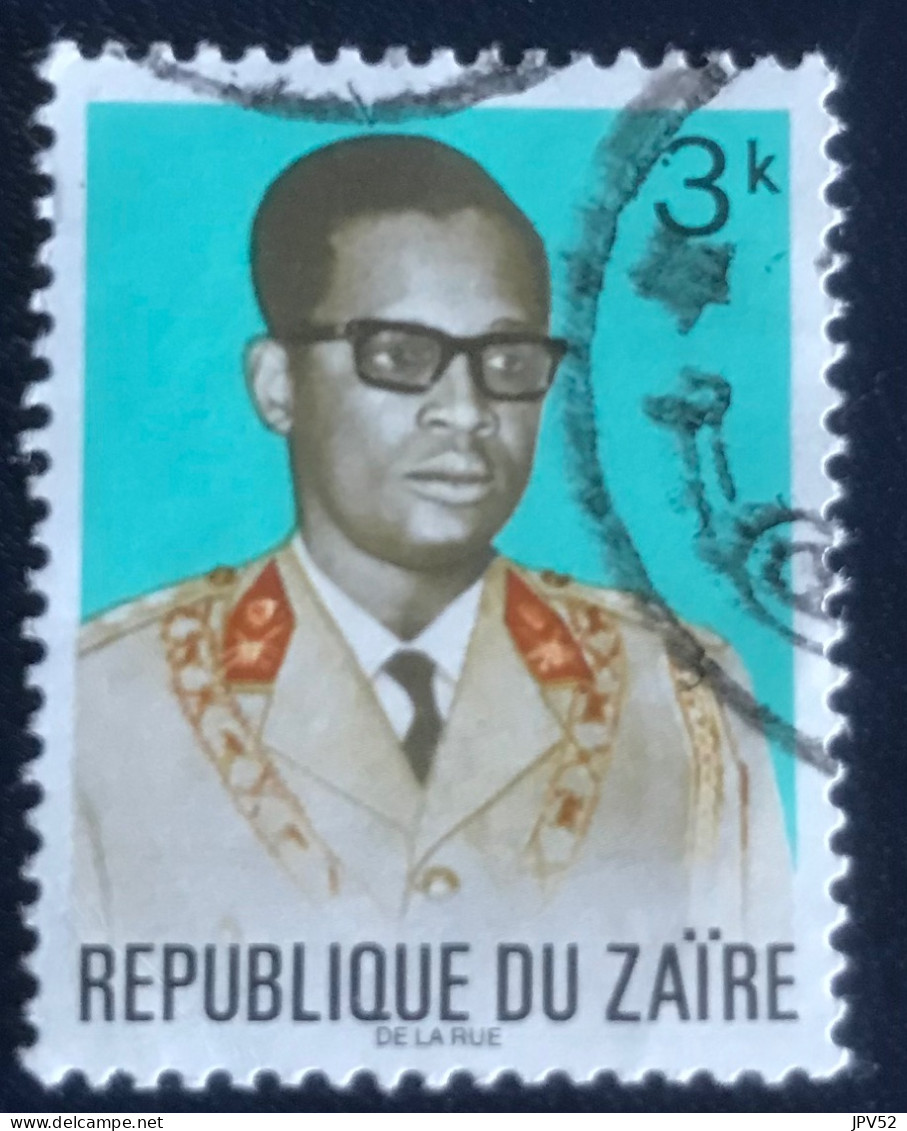 République Démocratique Du Congo - C3/38 - 1969 - (°)used - Michel 346 - Generaal Mobutu - Gebraucht