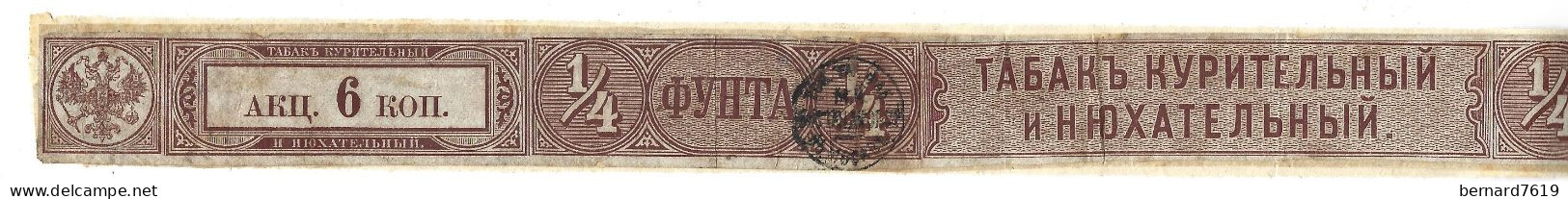 Bande Taxe  - Tabac -   Grece -  Cigare - Cigarette - - Revenue Stamps