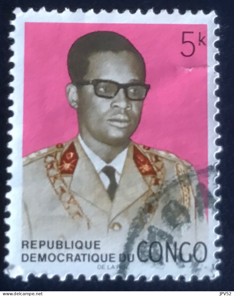 République Démocratique Du Congo - C3/38 - 1969 - (°)used - Michel 347 - Generaal Mobutu - Usati