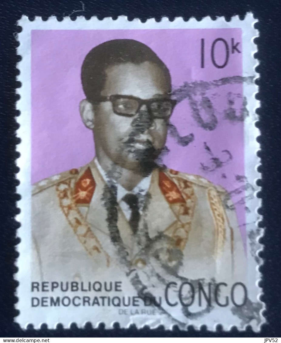 République Démocratique Du Congo - C3/38 - 1969 - (°)used - Michel 349 - Generaal Mobutu - Usados