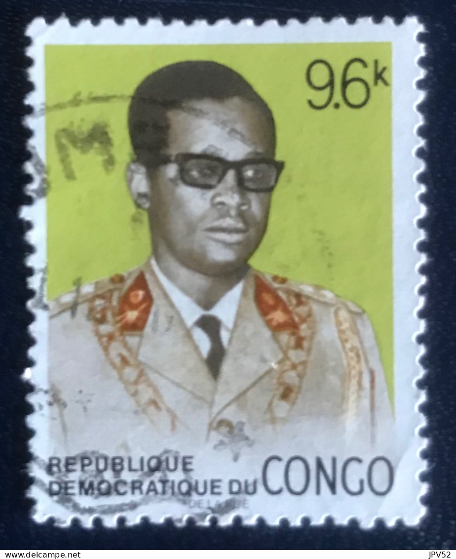 République Démocratique Du Congo - C3/38 - 1969 - (°)used - Michel 350 - Generaal Mobutu - Usados